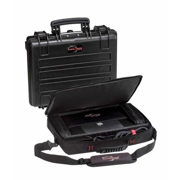 Explorer 4412 Black LT kufor (45x35x13 cm, Laptop Bag vložka, 3, 9 kg)1