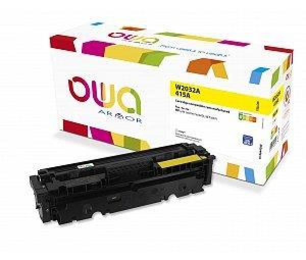 OWA Armor toner pro HP Laserjet M 450,  454,  455,  470,  479,  2100 stran,  W2032A,  yellow/ žlutá