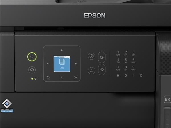 EPSON tiskárna ink EcoTank L5590,  4v1,  A4,  1200x4800dpi,  33ppm,  USB,  LAN,  Wi-Fi, Záruka 5 let  po registraci zdarma2