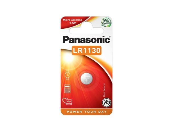 PANASONIC Alkalická MIKRO baterie LR-1130EL/ 1B 1, 5V (Blistr 1ks)