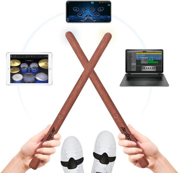 Smart Bubnovací Paličky AeroBand PocketDrum 2 PLUS - dřevo2