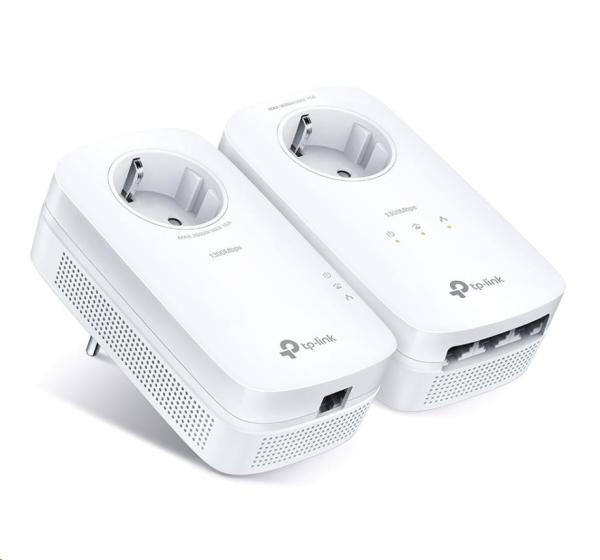 TP-Link TL-PA8033P KIT průchozí powerline set (AV1300,3xGbE,1xGbE, HomePlug AV2)1