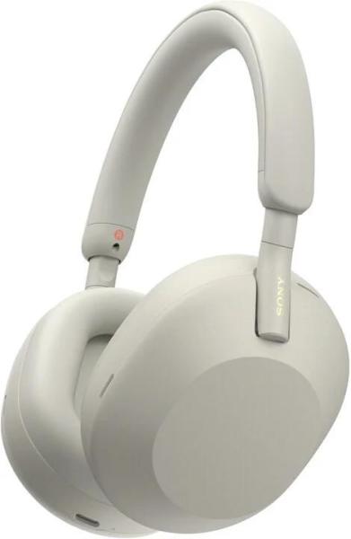 Sony bezdrátová sluchátka WH-1000XM5,  EU,  stříbrná