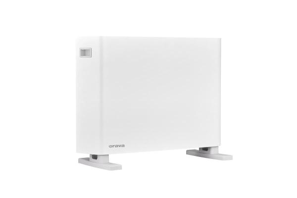 Orava EK-2007 elektrický horkovzdušný konvektor,  1250-2000 W,  52 dB,  20-25 m2,  termostat,  4 úrovně výkonu,  bílá1