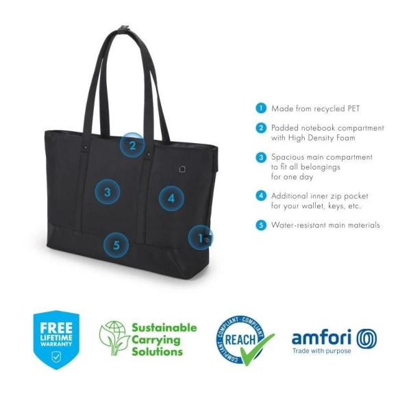 Laptop Shopper Bag Eco MOTION 13 - 14.1"
Lightweight,  spacious and versatile

Today&quot;s actions shape tomorrow&quot;s world6