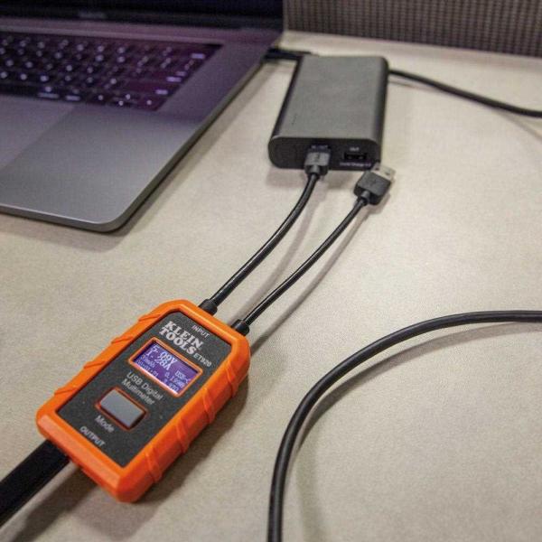 KLEIN TOOLS - USB Digitální měřič,  USB-A a USB-C7