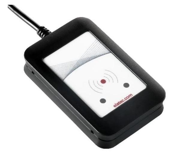 Elatec RFID Čtečka Elatec TWN4,  Legic NFC,  125kHz/ 13, 56MHz,  USB,  černá