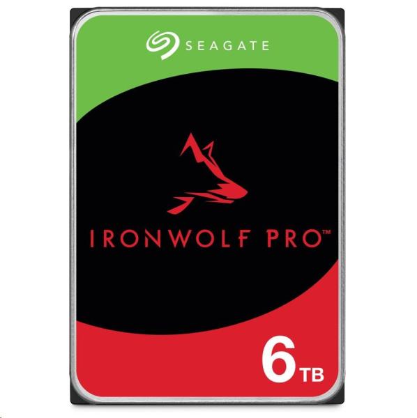 SEAGATE HDD 6TB IRONWOLF PRO (NAS),  3.5