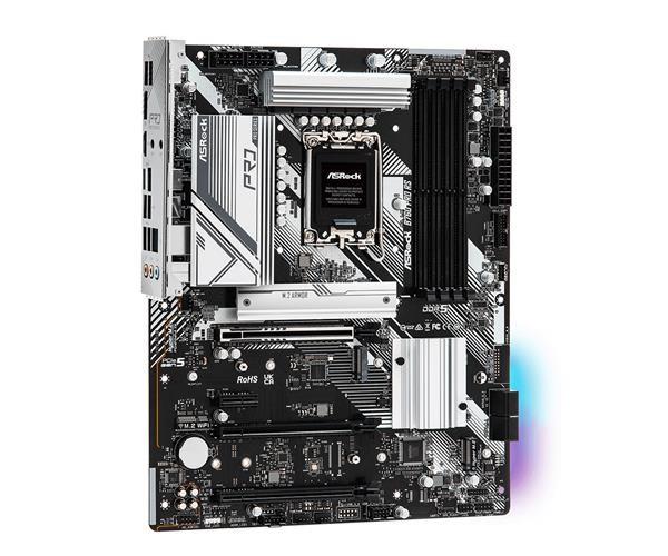 ASRock MB Sc LGA1700 B760 PRO RS,  Intel B760,  4xDDR5,  1xDP,  1xHDMI3