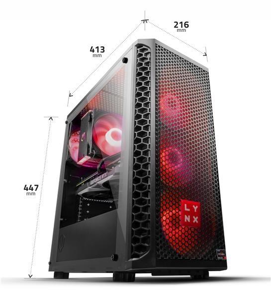 LYNX Challenger Ryzen 5 5600 16GB 1TB SSD NVMe RTX 3060 12G W11 Home1