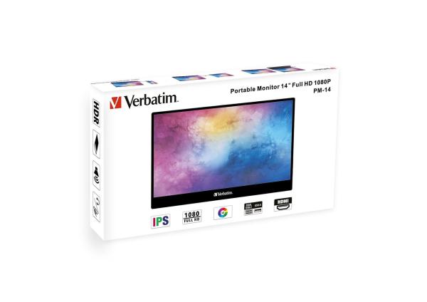 Verbatim PM-14 Portable Monitor 14" Full HD 1080p Přenosný monitor3