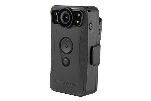 TRANSCEND osobní kamera DrivePro Body 30,  2K QHD 1440P,  infra LED,  64GB paměť,  Wi-Fi,  Bluetooth,  USB 2.0,  IP67,  černá2