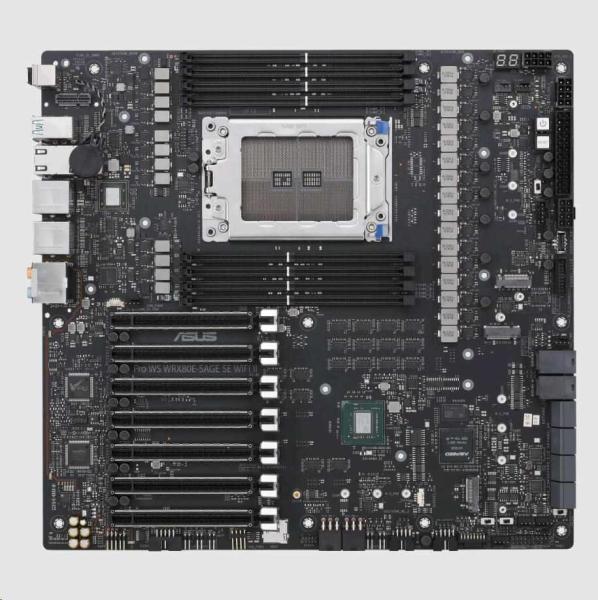 ASUS MB Sc sWRX8 PRO WS WRX80E-SAGE SE WIFI II,  AMD WRX80,  8xDDR4,  WI-FI,  E-ATX0