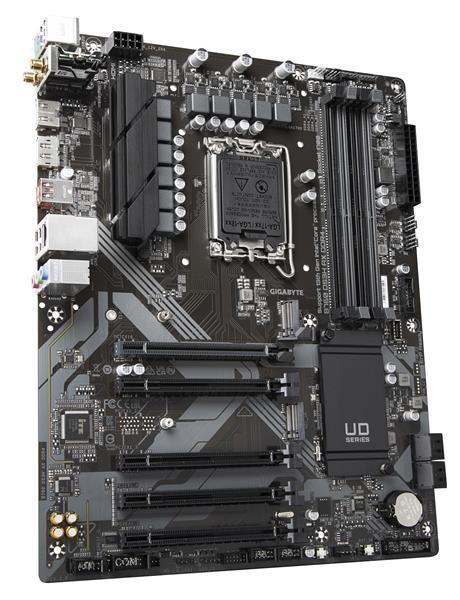 GIGABYTE MB Sc LGA1700 B760 DS3H AX DDR4,  Intel B760,  4xDDR4,  1xDP,  1xHDMI,  WI-FI3