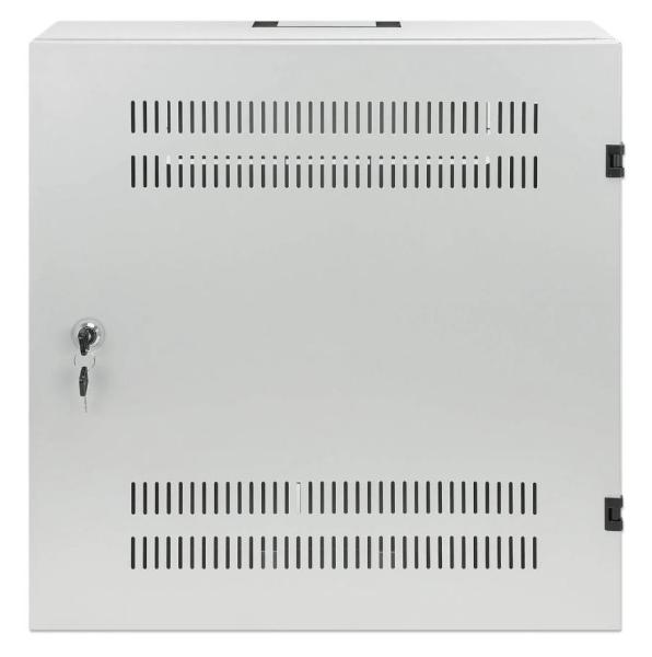 Intellinet Low-Profile 19" Cabinet,  4U Horizontal and 2U Vertical Rails,  nástěnný rozvaděč,  šedý1