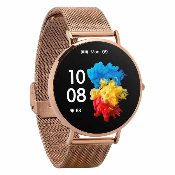 Garett Smartwatch Verona zlatá,  ocel1