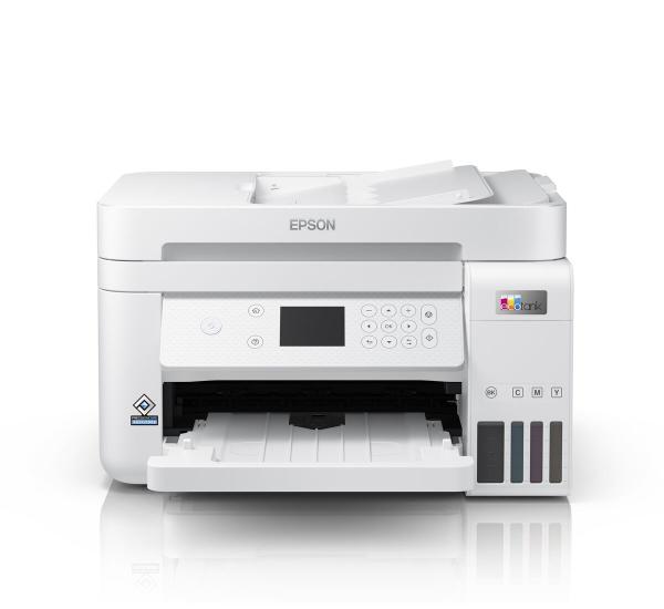 Atramentová tlačiareň EPSON EcoTank L6276,  3v1,  A4,  1200x4800dpi,  33 str./ min,  USB,  Wi-Fi,  LAN,  biela,  3 roky záruka po5