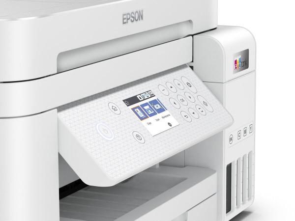 Atramentová tlačiareň EPSON EcoTank L6276,  3v1,  A4,  1200x4800dpi,  33 str./ min,  USB,  Wi-Fi,  LAN,  biela,  3 roky záruka po7