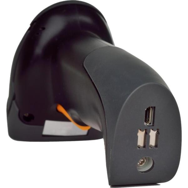 Virtuos CCD čtečka Virtuos HW-311A,  bezdrátová,  USB základna,  černá1