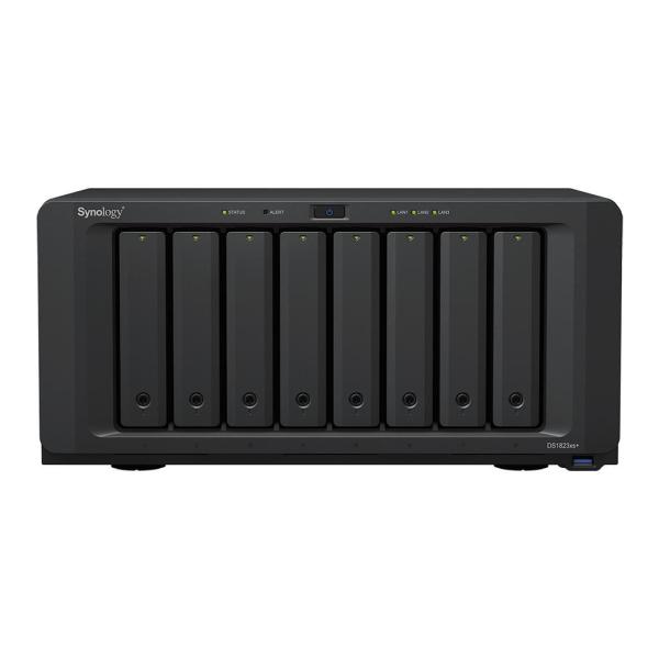 Synology DS1823xs+ DiskStation (4C/ RyzenV1780B/ 3, 35-3, 6GHz/ 8GBRAM/ 8xSATA/ 2xM.2/ 3xUSB3.2/ 2xGbE/ 1x10GbE/ 1xPCIe)