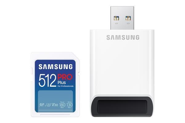 Samsung SDXC karta 512GB PRO PLUS + USB adaptér2