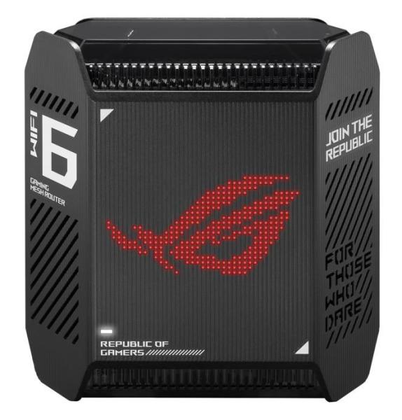 ASUS GT6 1-pack black Wireless AX10000 ROG Rapture Wifi 6 Tri-band Gaming Mesh System0
