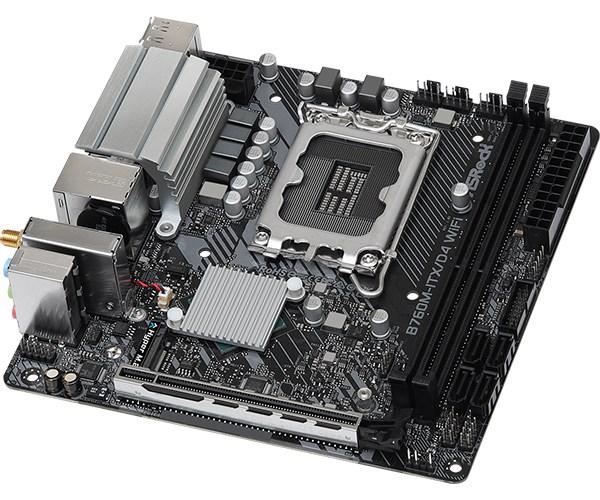 ASRock MB Sc LGA1700 B760M-ITX/ D4 WiFi,  Intel B760,  2xDDR4,  1xDP,  1xHDMI,  mini-ITX2