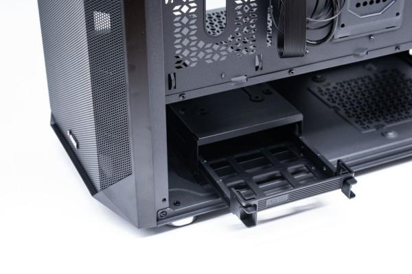 1stCOOL skříň Wind Storm Black MiddleTower,  AU,  USB3.0,  bez zdroje,  černá7