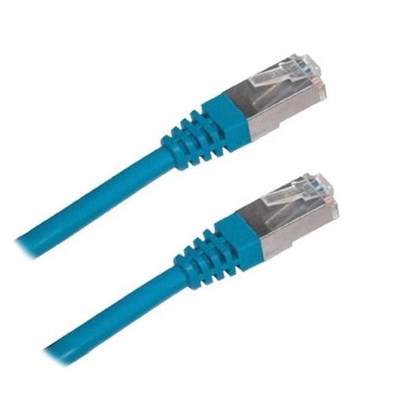 XtendLan patch kábel Cat6,  FTP - 0, 5m,  modrý (predaj po 10 ks)
