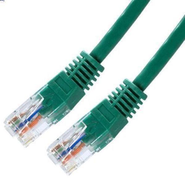 XtendLan patch kábel Cat6,  UTP - 0, 5m,  zelený (predaj po 10 ks)