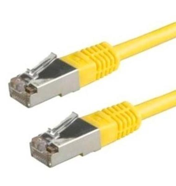 XtendLan patch kábel Cat5E,  FTP - 0, 5m,  žltý (predaj po 10 ks)
