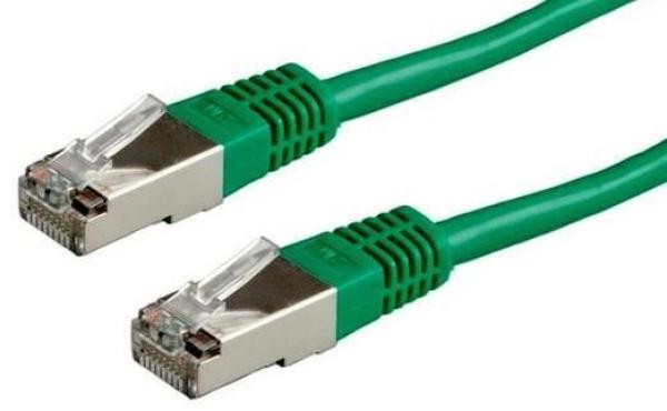 XtendLan patch kábel Cat5E,  FTP - 1m,  zelený (predaj po 10 ks)