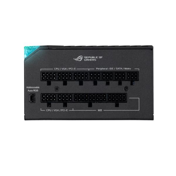 Napájací zdroj ASUS ROG-THOR-850P 850W,  80+ Platinum,  RGB,  OLED displej,  modulárny5