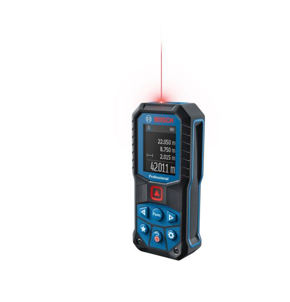 BOSCH GLM 50-22,  laserový měřič vzdálenosti,  rozsah 0, 05 – 50, 00 m,  635 nm,  < 1 mW1