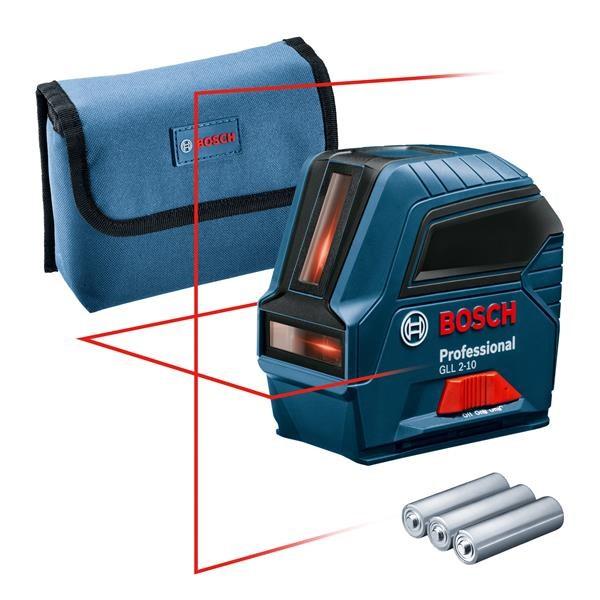 BOSCH GLL 2-10,  čárový laser,  dosah 10 m