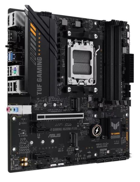 ASUS MB Sc AM5 TUF GAMING A620M-PLUS,  AMD A620,  4xDDR5,  1xHDMI,  2xDP,  mATX2