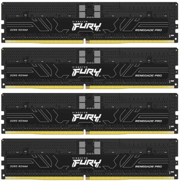 KINGSTON DIMM DDR5 128GB (Kit of 4) 5600MT/ s CL36 FURY Renegade Pro ECC Reg PnP