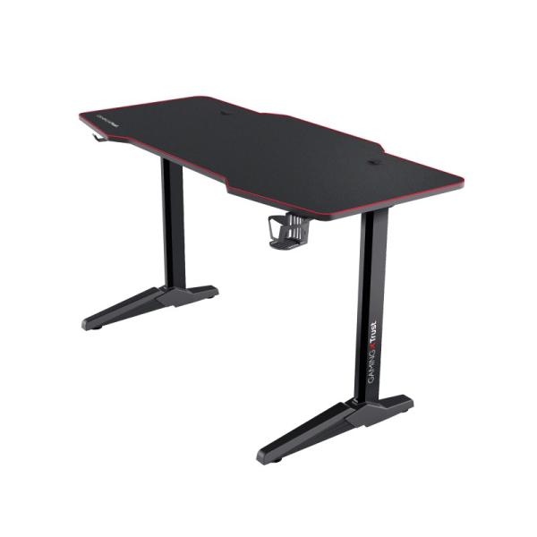 TRUST herní stůl GXT1175 Imperius XL Gaming Desk,  černá