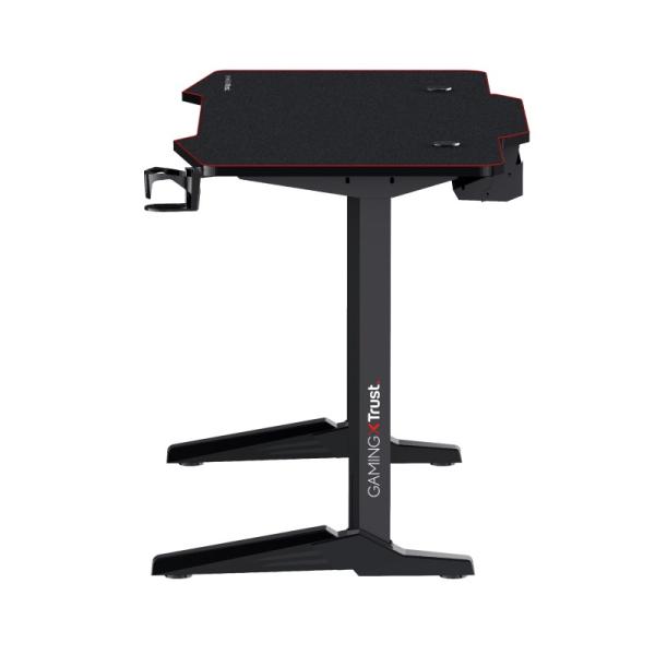 TRUST herní stůl GXT1175 Imperius XL Gaming Desk, černá1