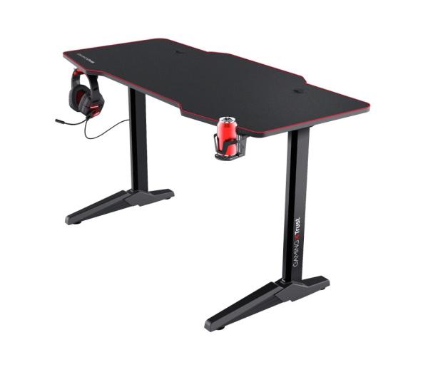 TRUST herní stůl GXT1175 Imperius XL Gaming Desk,  černá4