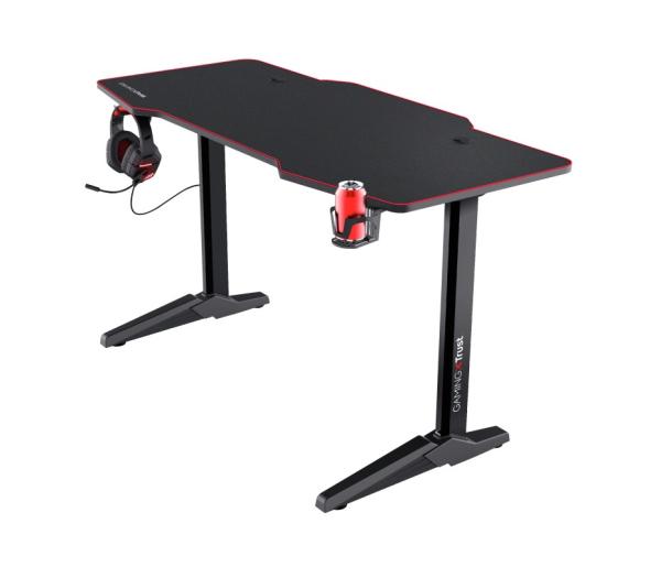 TRUST herní stůl GXT1175 Imperius XL Gaming Desk, černá0