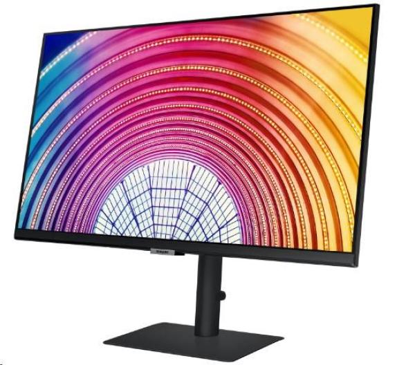 Samsung MT LED LCD monitor 27" ViewFinity 27A600NWUXEN-Flat, IPS, 2560x1440, 5ms, 75Hz, HDMI, DisplayPort, USB0