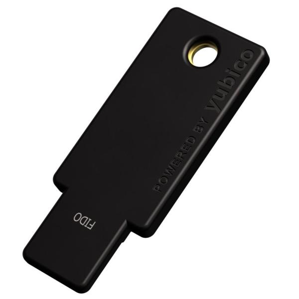 Security Key NFC - USB-A,  podporující vícefaktorovou autentizaci (NFC),  podpora FIDO2 U2F,  voděodolný1