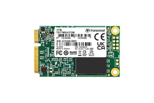 TRANSCEND SSD MSA372M 128GB,  mSATA,  SATA III 6Gb/ s,  MLC