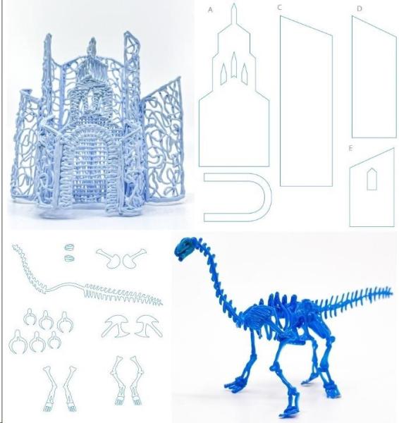 3Doodler 3D Pero Start+ a 72 náplní + 12 šablon9