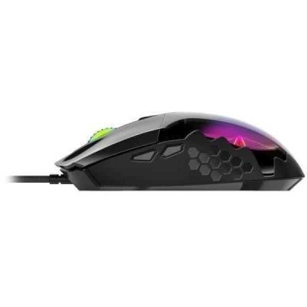 GENIUS myš GX GAMING Scorpion M715,  drátová,  3D RGB podsvícení,  800-7200 dpi,  USB,  6tlačítek,  černá3