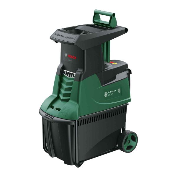 BOSCH AXT 25 TC,  tichý kompostovač,  2.500 W,  kapacita střihu,  max. průměr větví 45 mm