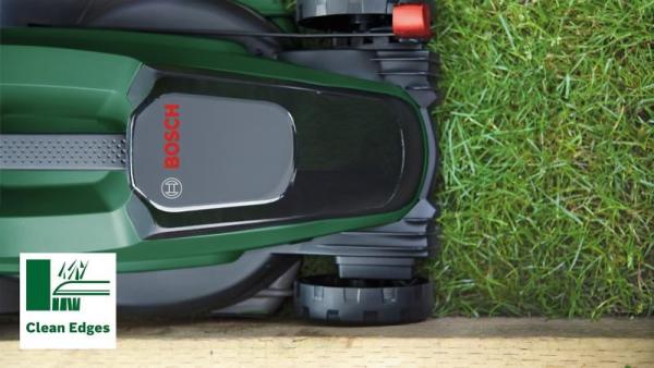 BOSCH CityMower 18V-32-300,  akumulátorová sekačka na trávu,  18 V,  šířka střihu 32 cm,  výška střihu 30 – 60 mm3