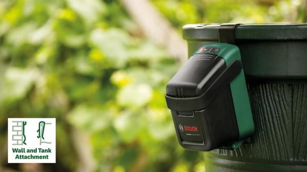 BOSCH GardenPump 18V-2000,  akumulátorové čerpadlo na dešťovou vodu,  18 V,  2000 l/ h,  akumulátor 2.5 Ah8