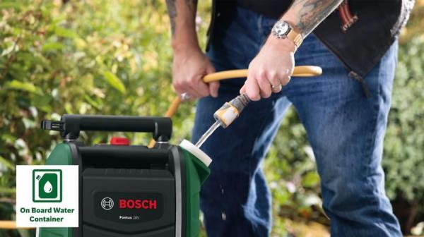 BOSCH Fontus 18V,  akumulátorový venkovní čistič,  18 V,  20 bar6